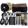 Baiyian Set di Accessori per Capelli, Mollette Capelli Donna, Scrunchies Per Capelli, Elastico, Fascia Capelli, Becchi D'oca per Capelli, Adatti a Tutti i Tipi di Capelli, Idee Regalo per Ragazze e Donne