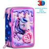 ASTUCCIO SEVEN SJ GANG 3 ZIP 3D PIXIE UNICORN