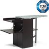 FOPPAPEDRETTI STIRO WENGE Foppapedretti Lostiro Mobile Con Asse Da Stiro A Scomparsa, Wenge