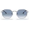 Ray-Ban Occhiali da Sole RB3565 003/3F Jack Argento/Blu Unisex 53/20/145