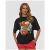 Rip Curl T-shirt Da Donna Rip Curl Wave Crest Heritage Tee