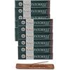 Vijayshree Golden Nag Series Bastoncini di incenso Masala Agarbathi, confezione da 12 pezzi, 180 g, con supporto per bastoncini Patchouli Golden Nag