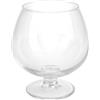 KORAT Vaso in Vetro Napoleone Trasparente 15x12x12 cm Elegante Centrotavola Stile Coppa per Fiori, Confetti, Decorazioni o Eventi Design Moderno e Raffinato per Casa, Matrimonio e Occasioni Speciali