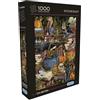 Gibsons Witchcraft 1000 Pezzi - Gabinetto da Strega Illustrato con dettagli affascinanti - Dimensioni 68 x 48 cm, G7222