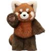 ATLETHIOLOG peluche che corre panda rosso 55cm, Morbido Peluche A Forma Di Red Panda plushie running Stress Relief Plush Toy, Animale Di Peluche Per Uomini, Donne