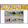 NINTENDO DOGS PART 4 Set 6 Mini Figure Cleaners BANDAI Gashapon ORIGINALI