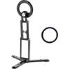 AMONIDA Supporti per Telefono Magnetici, Mini Treppiede Pieghevole, Treppiede Magnetico con Vite da 1/4 Regolabile, Ideale per Registrazione Video, Fotografia e Selfie