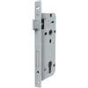 Yale Serratura per porte in legno Y52X00400S2 nickel satinato, bordi quadri, entrata 40 mm