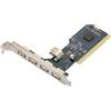 Fujitsu Microconnect - 4 + 1 scheda PCI USB 2.0 porta (nec2.0 mc-usb)