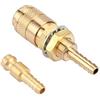 Hilitand Connettore rapido M6 Set raccordo rapido gas adattatore raffreddato ad acqua per saldatura torcia MIG TIG per torcia di saldatura(Blue)