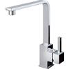 DP Griferia DP Bath - GC-0013 Rubinetto Lavello, Argento