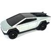 Hot Wheels HBG21 Tesla Cybertruck argento Scala circa 1:64 Serie ID Modellino