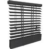 Sol Royal Tenda a rullo in legno Sol Royal 50 mm SolDecor BE5, 150x180 cm, nero