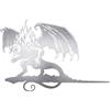 Weta Workshop Balrog z Władcy Pierścieni - Metalbird 27 cm z Korto Stali