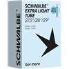 Schwalbe Camera d'aria SCV19L-EL EXTRA Light 54/75-584/622 IB Black 40 mm