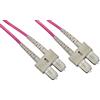 Link LKSCSC4503 - Cavo Fibra Ottica SC-SC Multimode Duplex OM4 50/125 µm - Lunghezza 3 Metri, Connessione Alta Velocità per Reti Fiber
