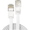 Lindy Cavo di rete Flat U/FTP Cat.6A Bianco, 3m