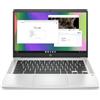 HP Chromebook portatile da 14, processore Intel Celeron N4120, grafica Intel UHD 600, 4 GB di RAM, SSD da 64 GB, Chrome OS (14a-na0226nr, argento minerale)