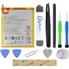 OnlyTech Kit di riparazione batteria per Samsung Galaxy Tab A 2019 8.0 4G SM-T295-5100mAh - con 10 strumenti e adesivi