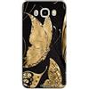 Mixroom - Cover Custodia Case In TPU Silicone Morbida Per SAMSUNG GALAXY J5 2016 Fantasia Farfalle dorate U917