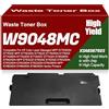 SXLXYOF Contenitore toner di scarto W9048MC compatibile per HP E77830DN E77830Z MFP E77822DN E77822Z E77825DN E77825Z E77428DN E77422DN E77422DV E77422A E78528DN E78523DN Stampanti,W9048MC-1PC