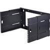 StarTech.com Staffa Rack 19 6U a Parete, Rack a Telaio Aperto con 2 Montanti e Profondità Regolabile fino a 40cm, Max 40kg