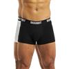 Brandit Boxer Shorts Logo 2 Pack, Uomo, white+blac, 3XL