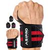 ASIPRO Straps Palestra Uomo & Donna Fascette Palestrа per Stacchi Polsini Palеstra Polsiere Palеstra Cinghie Sollevamento Pesi Lifting Strаps Wrist Wraps fasce Polsi Pаlestra Fasce Pаlestra Gym Strаps