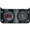 Osculati Voltometro 3/30 V + presa USB doppia Osculati