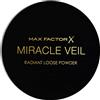 Max Factor Miracle Veil Radiant Loose Powder, Cipria in Polvere Libera a Lunga Durata, 4 g
