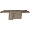 BONTEMPI tavolo fisso rettangolare a botte KIMONO 54.70 220x116 cm - 54.70