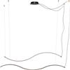 BONTEMPI lampada a sospensione INFINITY 56.62 - 53.62