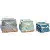 DKD Home Decor Set di cestini, Standard