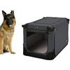 Maelson Soft Kennel, cesta per Cani, Colore Antracite, 105 x 72 x 81 cm