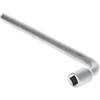 GEDORE Chiave a pipa Piegata, Chiave a Bussola Rotonda, 8 mm, Attacco Quadro, Lunga 150 mm, Chiave a Bussola Profonda, per Dadi e Viti, 25 V 8, Acciaio Cromato