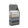 xtemtoamz Porta Oggetti da Appendere,Organizer da Appendere,Spazio Contenitore Montabile Sulla Porta con Scomparto per Appendere I Vestiti, Adatto per L'uso In Casa, In Ufficio E In Bagno