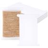 PH PandaHall 50 pz Bobbina di Filo da Ricamo Bobine di Carta Piatte Bianche Bobbina di Nastro Organizzatore di Stoccaggio Porta di Filo di Carta per Ricamo Croce Artigianato Cucito
