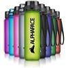 ALPHAPACE Borraccia 350ml/500ml/650ml/1000ml/1500ml con Chiusura Ermetica senza BPA - Ideale per Lo Sport, Bicicletta, Lavoro, Scuola - Con piccolo scompartimento per frutta o aromi - Diversi Colori