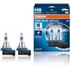OSRAM COOL BLUE INTENSE H8, fino a 4800 K, lampada alogena, look LED, box duo (2 lampade)