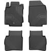 MOTOS Tappetini in gomma per auto adatto per Nissan Note I 2006-2012 Migliorate il vostro comfort di viaggio con il tappetino antiscivolo per auto No.77