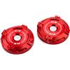 CCYYMOWOK 2 pezzi per R1300GS GS1300 R1300 GS R 1300GS Adventure ADV 2024 2025 2026 Accessori per Moto Copertura Decorativa Ammortizzatore Alluminio Forcelle Anteriori R 1300 GS 1300gsa GSA (Rosso)