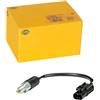 HELLA 6ZF 008 621-291 Interruttore, Luce di retromarcia, 12V, 2a... poli, avvitato, Contatto di chiusura, elettrico