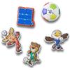Crocs FIFA 26-5 Pack, Charm Decorativi per Scarpe Unisex-Adulto, Multicolore, Taglia Unica