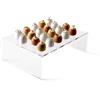 Danieli | Porta Uovo alla Coque per Catering e Buffet | Supporto in acrilico trasparente porta uova e finger food da 1, 2, 4 o 16 posti | Design Moderno per Catering e Banqueting (16 posti)