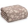 Vionara Home Trapuntino Copriletto Jacquard Double-Face, Matrimoniale 250x250 cm, Imbotittura 80gr/mq, Copriletto Trapuntato Bi-colore (Aurora - Naturale)