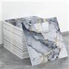 MOTTKEE 10 Fogli Piastrelle Adesive da Parete Effetto Marmo per Rivestimenti 30x30CM, Pannelli Murali Impermeabili in PVC per Doccia da Attaccare al Muro per Cucina Bagno Camera da Letto (Grigio9)