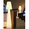 Decor Space Lampada CHLOE luminosa per interno ed esterno Made in Italy da 39 x h165 cm (Luce bianca)