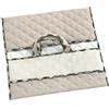 hobbymio.it Borsa porta vivande in tessuto da ricamare a punto croce, Porta Torte da ricamare a Punto Croce, Porta Torte da trasporto in Tessuto Trapuntato, tela aida (27 Hispano scozzese verde)