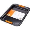 Le Creuset Piccola Teglia Rettangolare Antiaderente per Forno, 32.2 x 24 x 2.58 cm, Nero Matt, 94103433000000