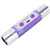 Vikye Torcia UV 254nm 365nm 395nm, Luce Nera a Doppia Testa con Batteria di Ricarica di Tipo C da 2000 MAh, per Rilevamento di Valuta Minerale di Gioielli